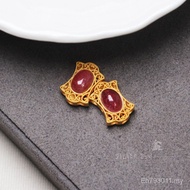 Accessories Four-Way Accessories Chain 57 Necklace Tourmaline Hole S925 Silver Silver Jewelry Stone 