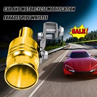 【Turbo Sound Effect】Turbo Whistle Simulator Exhaust Pipe Modification Accessory For Car Motorcycle T
