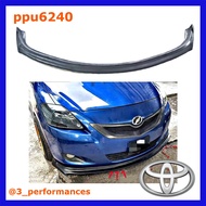 Toyota Vios Ncp93 (2007-2013) (1.5) - Thai Style Front Lips (PU Material)