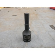 🎉READY STOCK🎉KADON  1/2" Impact Deep Socket 6point  Black Socket Long Socket Impact Socket Bit 5 / 6