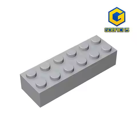 Gobricks GDS-543 Brick 2 x 6 compatible with lego 44237 2456 pieces of children's DIY Assemble Build