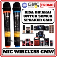 MURAH Mic Wireless GMC Seri GMW Khusus untuk Speaker GMC Microphone Professional Karaoke Untuk Semua