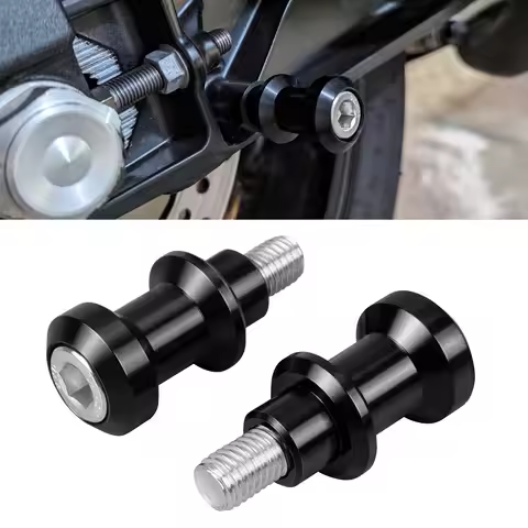 M10 P1.5 Swingarm Spools Sliders For KTM 790 890 Adventure /R 690 SMCR Enduro R Husqvarna 701 Superm