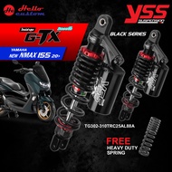 โช้คหลัง  Yss G-TX BLACK Series ขนาด New Nmax 2020 - 2024 🌟พร้อมของแถมจากโรงงาน🌟