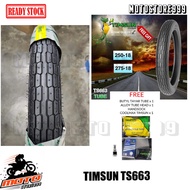 TIMSUN TS663 TUBE TYRE TAYAR 18" 2.50/18 2.75/18 RXZ READY STOCK