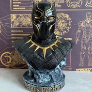 Resin GK Iron Man Bust Trendy Play Figure Desktop Anime Model Panther Gift Avenger Decoration Orname