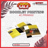Booklet Printing (Saddle Stitch Booklet) Art Paper, Art Paper, A4 Printing, A4 Booklet, A5 Book