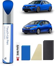 Aegean/Diffused Sky Blue Metallic(B-593M) Touch Up Paint Repair Kit Compatible with Honda - DIY Kit 