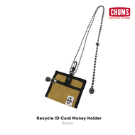 CHUMS | Recycle ID Card Money Holder / กระเป๋าใส่บัตรแบบมีสายคล้องคอ กระเป๋าเด็กใช้ได้ ชัมส์ สไตล์ญี