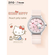 minimalist watch watch women ZGO ZGO-HelloKitty Children's Watch Female Elementary School Students O