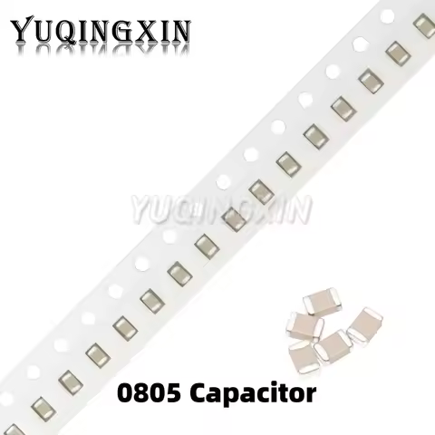 100pcs 0805 SMD Chip Multilayer Ceramic Capacitor 0.5pF - 47uF 10pF 22pF 100pF 1nF 10nF 100nF 0.1uF 