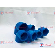 Emerald Blue Elbow Blue Fittings PVC Water Pipe 1 1/2 2 inches 50 mm and 63 mm