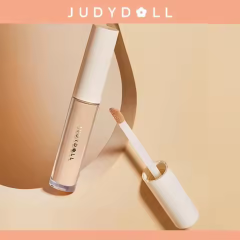 Judydoll Liquid Concealer High Coverage Waterproof Sweatproof Long-Lasting Natural Foundation Cream 