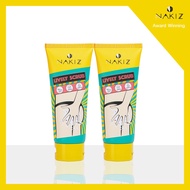 2 Nakiz Lively Scrub Exfoliating Shower Body Scrub Spa Polish Skin Care Butt Arm Leg SG Stock Authen