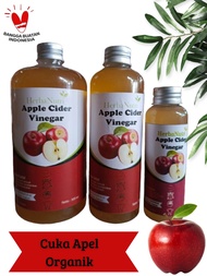 Cuka Apel Original Organik / Apple Cider Vinegar / Cuka Sari Apel