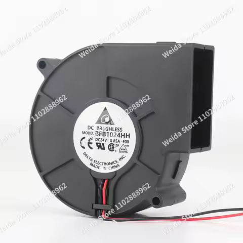 Cooling fan Delta BFB1024HH 5V 12V 48V large air volume turbine centrifugal double ball AC EC 9.7CM 