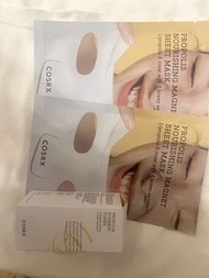 「全新」COSRX 蜂膠面膜2片+爽膚水50ml