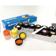 Poster Colour/ Water Colour BUNCHO 12PCS/18PCS 15cc/Warna Air/Brush Set/ Watercolor / MasterArt Post