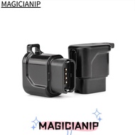 MAGICIANIP 4-Pin to Type-C Converter, LED Indicator Compact USB-C Bike Charger, Portable Waterproof 