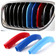 Bmw Audi Q5 Front Kidney Grille Cover 3 Colour Abs M Sport Grill F10 F30 X1 X3 X4 X5 X6 E90 E60 Z4 E