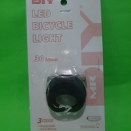 MR DIY led Bicycle Light lampu sepeda warna merah