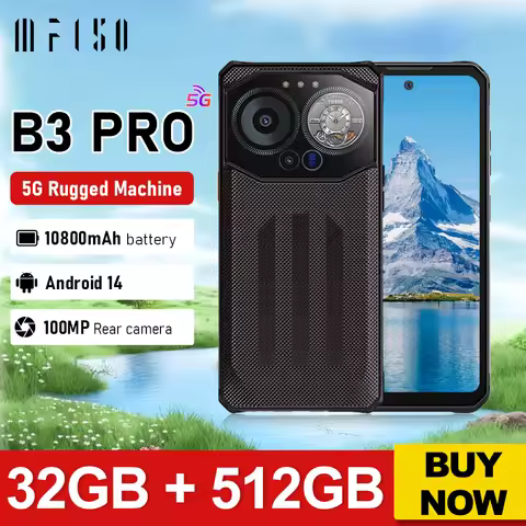IIIF150 B3 Pro 5G Rugged Machine Ultra-Thin Smartphone Android 14 10800mAh 16GB 512GB Dual Display 1