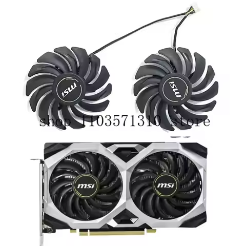 87MM PLD 092110 S12HH 4PIN DC 12V 0.4A GTX 1660 GPU Fan for MSI Geforce GTX 1660 Super 1660Ti RTX 20