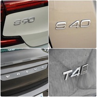 1Pcs For Volvo D2 D3 D4 D5 D6 B3 B4 B5 B6 B8 XC60 XC90 XC40 Letter Sticker Car Badge ABS Trunk Emble