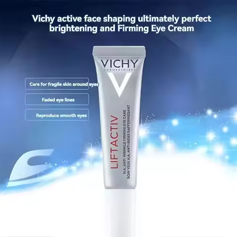 15ml Vichy Moisturizing Eye Serum Active Shaping Eye Cream Fade Fine Line Anti Wrinkle Natural Herba
