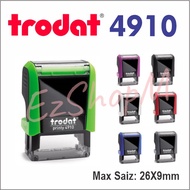 Trodat 4910 Self Ink Rubber Stamp with customise rubber