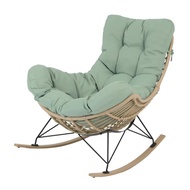 HomePro เก้าอี้พักผ่อน ROCKING SERENE สีเขียว แบรนด์ SPRING