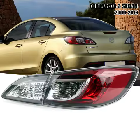 Left/Right Side Tail Lamp For Mazda 3 BL Sedan 2009 2010 2011 2012 2013 Rear Tail Light Brake Lamp w