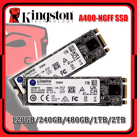 Kingston A400-NGFF SSD M.2 2280 Internal Solid State Drives 2TB 1TB 480G 240G 120G M.2 SSD SATA Hard