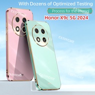 Honor X9c 5G 2024 Luxury Plating Casing For Honor X9c HonorX9c X9 X9b X9a a b c 9c 5G 4G 2024 Phone 