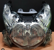 ชุดไฟหน้า (ไม่มีขั้วไม่มีหลอด) สำหรับรุ่น MIO 125I Mio125i MX ปี2014 อะไหล่แท้ YAMAHA 1PN-H430A-00