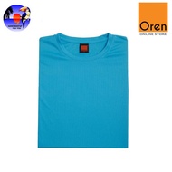 Original OREN SPORT Round Neck Jersey - Unisex ~ Sea Blue QD04