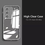 Softcase ZTE Axon 40 Ultra Ultrathin Clear Premium Silicone Case
