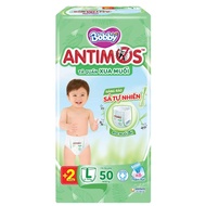 Tã Quần Xua Muỗi Bobby Antimos - Hàng Rào Sả Tự Nhiên - Size M52 L50 XXL48 XXL46 - Thanh Ngân Store