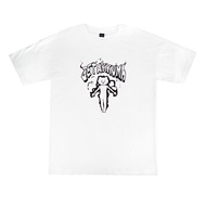 Usagyuuun 棉質 T 恤 海軍藍色 (胸前有口袋)