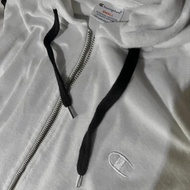 Dijual saja hoodie jaket Champion original double zipper ritsletting second import