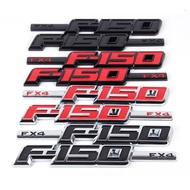 1 pair of emblem for FORD F150 FX4 letter logo Fender side badge rear trunk sticker Pickup 3D modifi