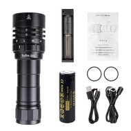 Sofirn SD05 Scuba Dive ไฟฉาย LED 6500K Light Super Bright 3000lm โคมไฟสวิทช์3โหมด