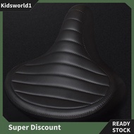 [kidsworld1.sg] Bike Seat Cushion Shock Absorbing MTB Spring Saddle for MTB Road Folding Bikes