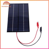 8W 18V Solar Panel Waterproof Mini Small Solar Panel Module for Outdoor Camping