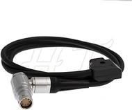 HangTon High Flex D-Tap P-Tap to Right Angle 8 Pin Male Power Cable for ARRI Alexa Mini, Amira, Alex