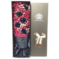 Rose Gypsophila Dried Flower Bouquet - KG 112