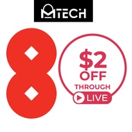MTech Eight Telecom 76GB 12GB Malaysia Roaming Recharge Top Up Telco $8 $18