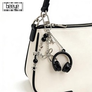 BEEYE Headphone Charms, Hanging Bag Decoration Music Headphone Bag Charms,  Y2K Phone Strap