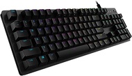Logitech 920-009354 G512 Lightsync RGB Mechanical Gaming Keyboard with GX Brown Tactile Switch, Carbon