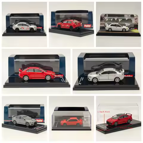 Hobby Japan 1:64 for Lancer RS Evolution III IV X Final Edition INITIAL D Evo 9 MR RALLIART Cool Pha